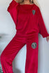 'Fauna' Long Sleeve Top and Pants Set - Celes Fashion